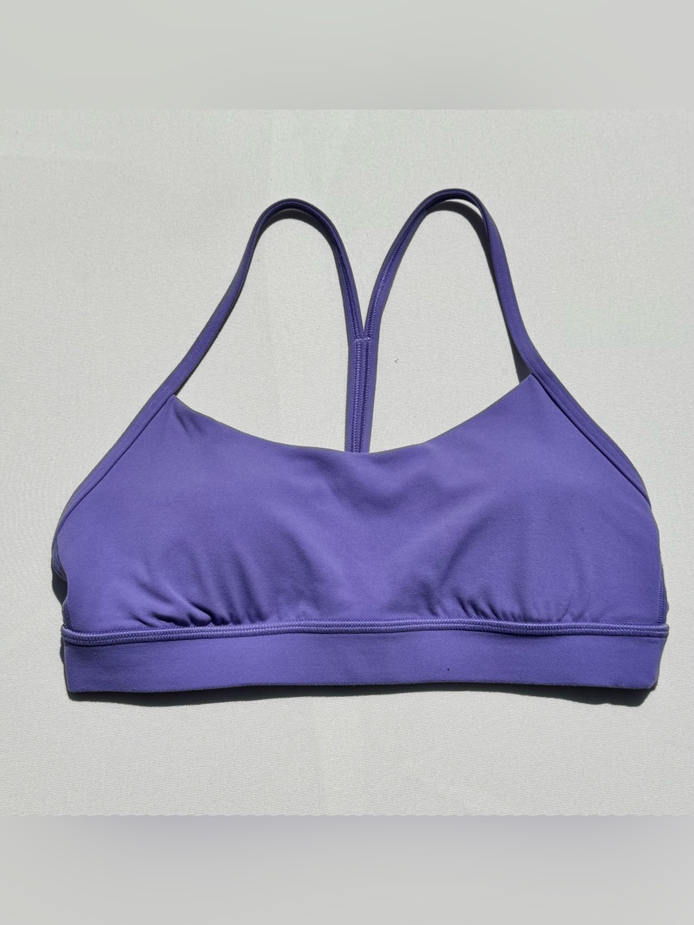 Lululemon Flow Y Bra Nulu *Light Support, A–C Cups - Dark Lavender - Picture 3 of 4